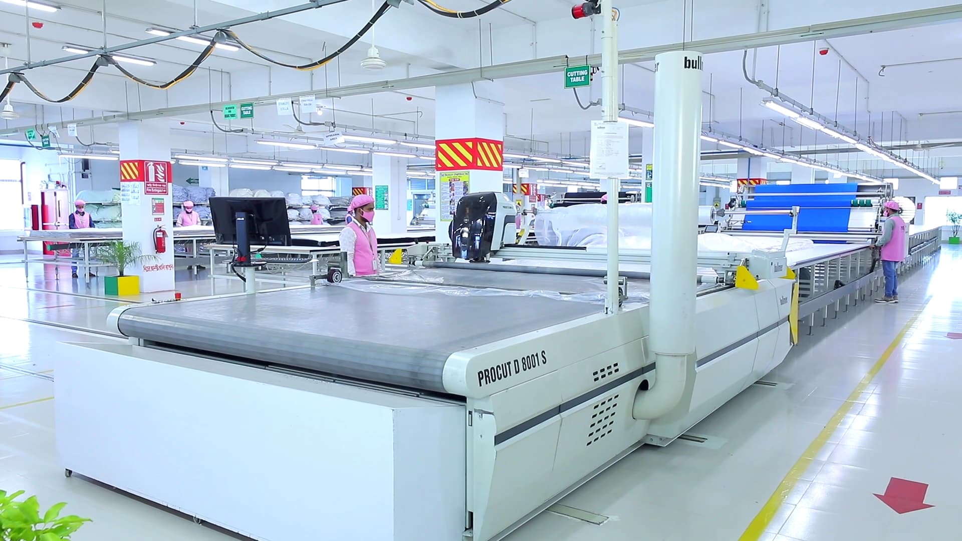 Automated Fabric Spreading & Cutting